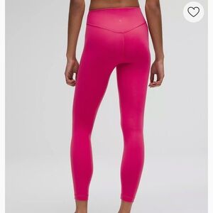Lululemon Athletica Fuchsia Leggings size 6